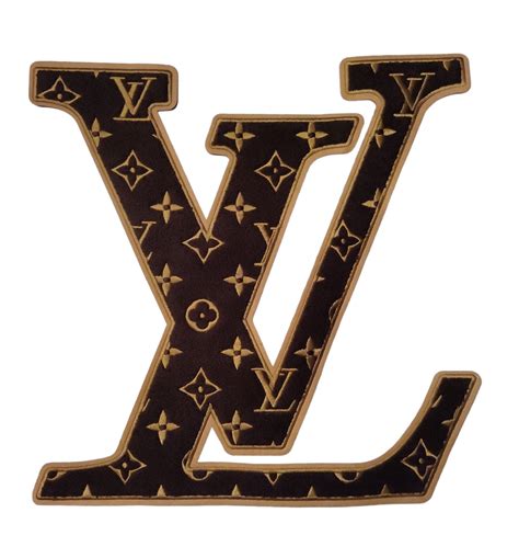 louis vuitton logo patches